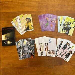 Coraline war of the worlds card game-missing one card